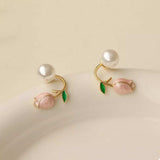 Flower Stud Earrings - Trendsi - Flyclothing LLC