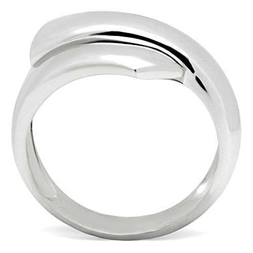 3W167 - Rhodium Brass Ring with No Stone - Alamode - Flyclothing LLC