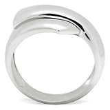 3W167 - Rhodium Brass Ring with No Stone - Alamode - Flyclothing LLC