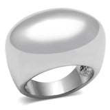 3W281 - Rhodium Brass Ring with No Stone - Alamode - Flyclothing LLC