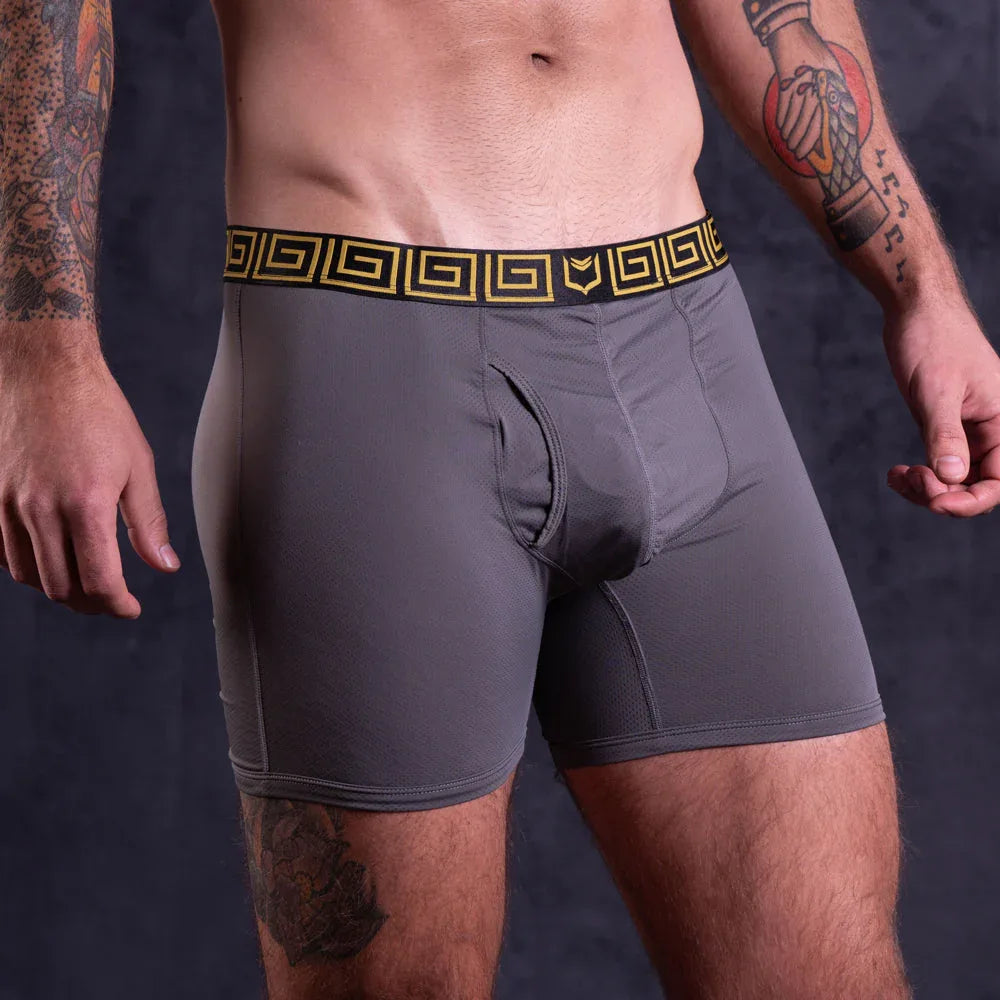 SHEATH 4.0 AirFlow Men's Dual Pouch Boxer Brief - SHEATH UNDERWEAR - Flyclothing LLC