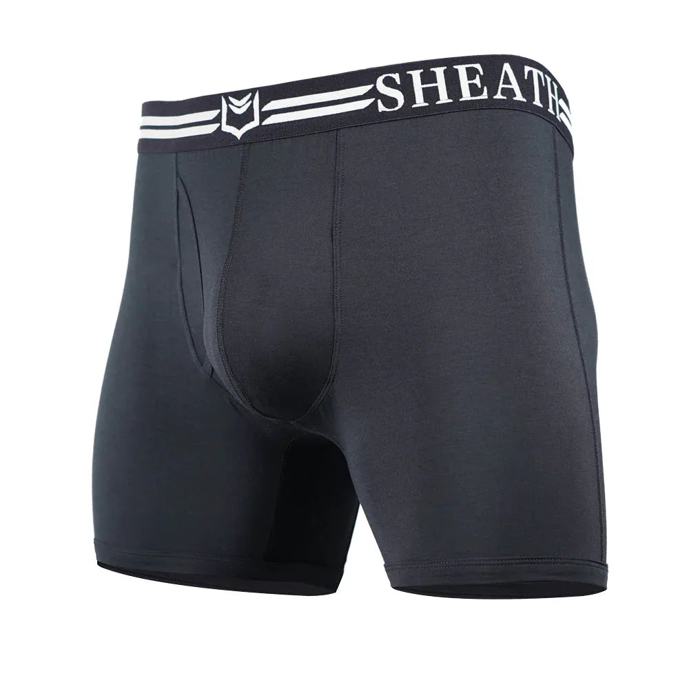 SHEATH 4.0 Men's Dual Pouch Boxer Brief - SHEATH UNDERWEAR - Flyclothing LLC
