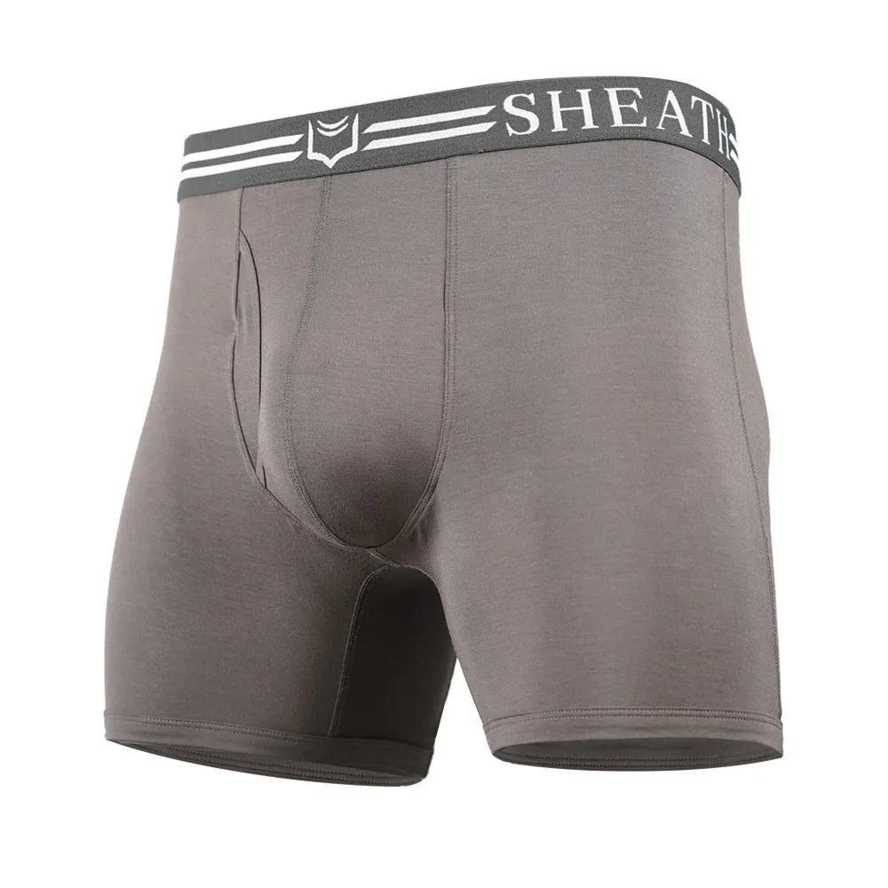 SHEATH 4.0 Men's Dual Pouch Boxer Brief - SHEATH UNDERWEAR - Flyclothing LLC