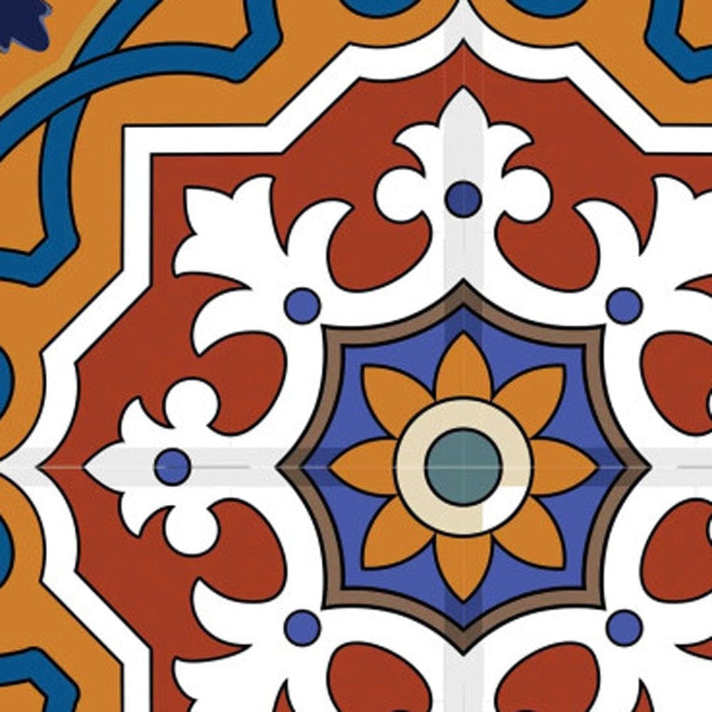 4" X 4" Old World Ole Peel and Stick Tiles - Homeroots - Flyclothing LLC