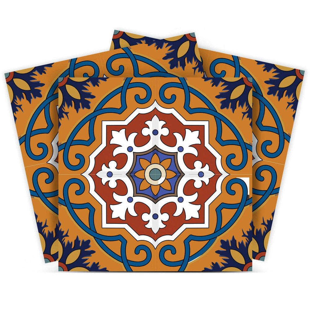 8" X 8" Old World Ole Peel and Stick Tiles - Homeroots - Flyclothing LLC