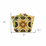 8" X 8" Auguri Mix Peel and Stick Removable Tiles - Homeroots