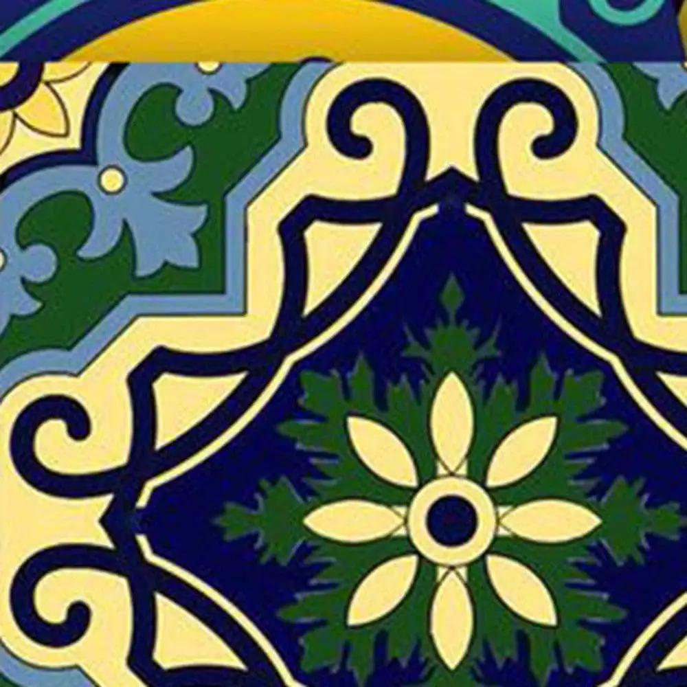 6" X 6" Euro Mosaic Peel and Stick Removable Tiles - Homeroots - Flyclothing LLC