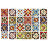 8" X 8" Mediterra Mosaic Peel and Stick Tiles - Homeroots - Flyclothing LLC