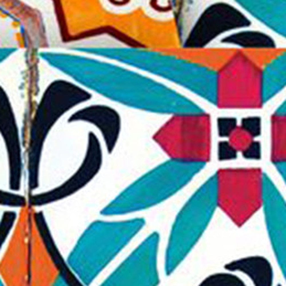 6" X 6" Terra Agra Peel And Stick Removable Tiles - Homeroots