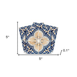 5" X 5" Nelly Peel And Stick Removable Tiles - Homeroots