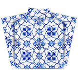 4" X 4" Blue Micro Peel And Stick Removable Tiles - Homeroots