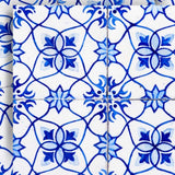 6" X 6" Blue Micro Peel And Stick Removable Tiles - Homeroots