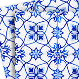 8" X 8" Blue Micro Peel And Stick Removable Tiles