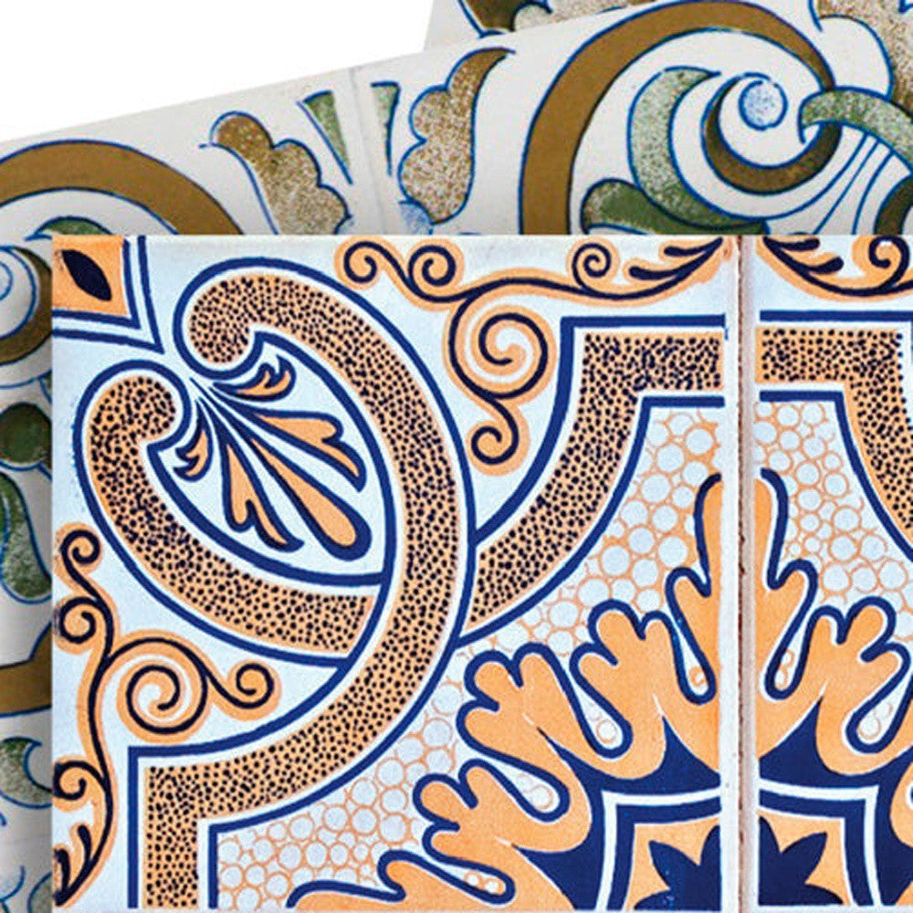 7" X 7" Muted Pastel Kyla Peel And Stick Tiles - Homeroots - Flyclothing LLC