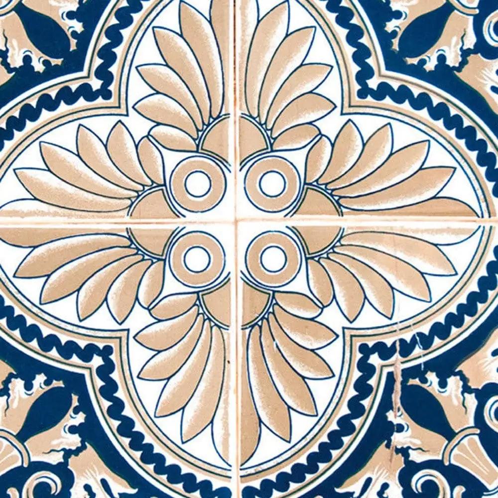 8" X 8" Blue Taupe Tobi Peel And Stick Tiles - Homeroots - Flyclothing LLC