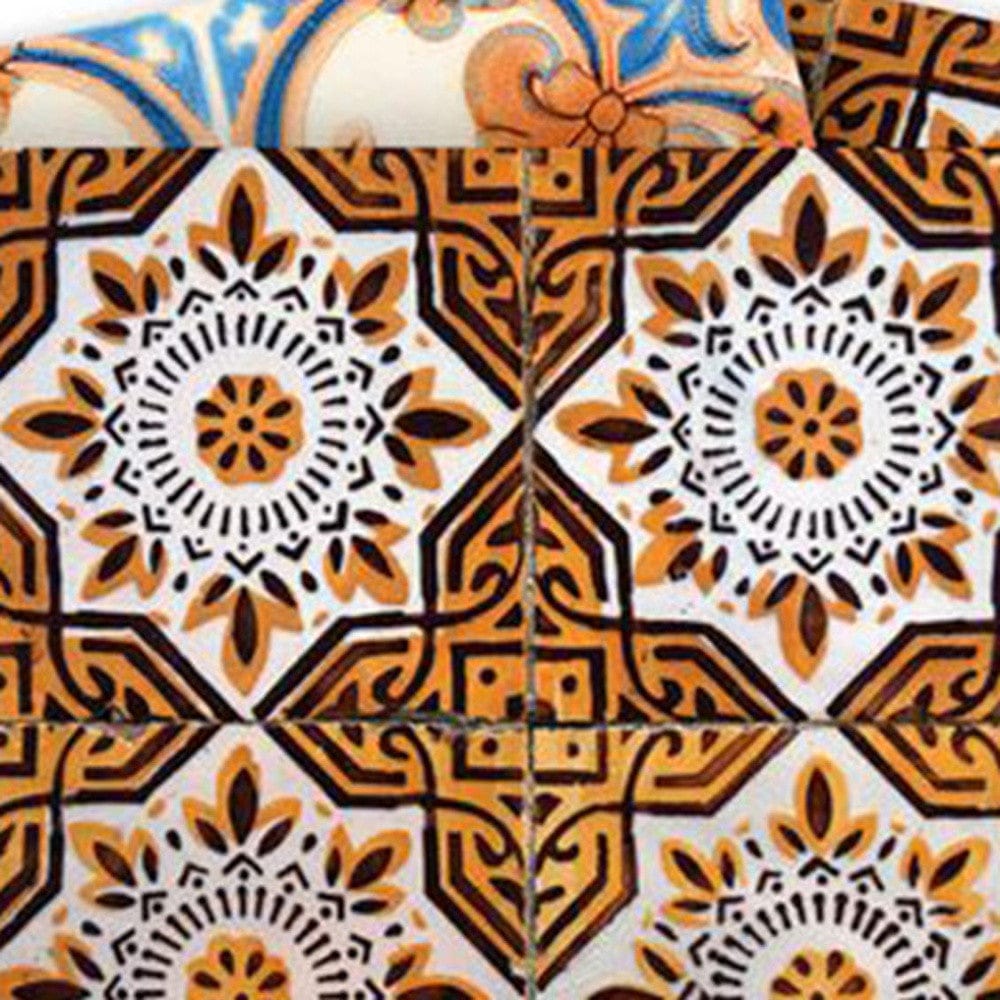 5" X 5" Bella Terra Peel And Stick Removable Tiles - Homeroots