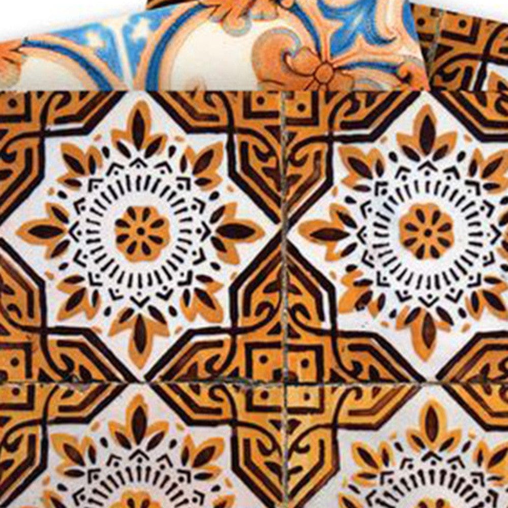 7" X 7" Bella Terra Peel And Stick Removable Tiles - Homeroots