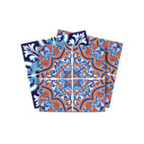 6" X 6" Prima Blue Peel And Stick Removable Tiles - Homeroots