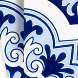 4" X 4" Blue Mia Gia Peel And Stick Removable Tiles - Homeroots