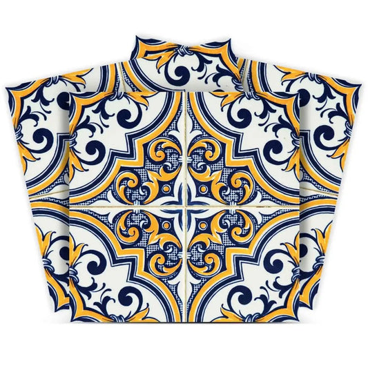 4" X 4" Neutral Gina Peel And Stick Removable Tiles - Homeroots