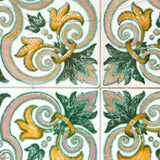 7" X 7" Green Yellow Melo Peel and Stick Tiles - Homeroots - Flyclothing LLC