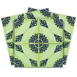 4" X 4" Aegean Orb Removable Peel And Stick Tiles - Homeroots - Flyclothing LLC