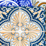 4" X 4" Bella Mix Mosaic Removable Peel And Stick Tiles - Homeroots