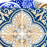 5" X 5" Bella Mix Mosaic Removable Peel and Stick Tiles - Homeroots