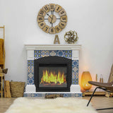 6" X 6" Blue Yellow Julia Peel and Stick Tiles - Homeroots - Flyclothing LLC