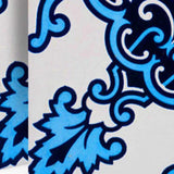 5" X 5" Blue Nelly Removable Peel and Stick Tiles - Homeroots - Flyclothing LLC