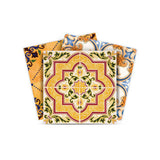 7" X 7" Golden Multi Mosaic Peel and Stick Tiles - Homeroots - Flyclothing LLC