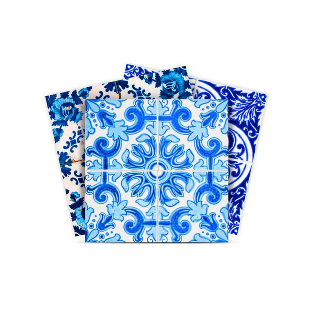 4" X 4" Greta Multi Mosaic Peel And Stick Tiles - Homeroots - Flyclothing LLC