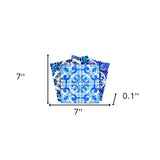 7" X 7" Greta Multi Mosaic Peel and Stick Tiles - Homeroots - Flyclothing LLC