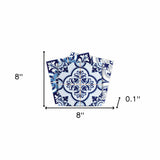 8" X 8" Azul Multi Mosaic Peel and Stick Tiles - Homeroots - Flyclothing LLC