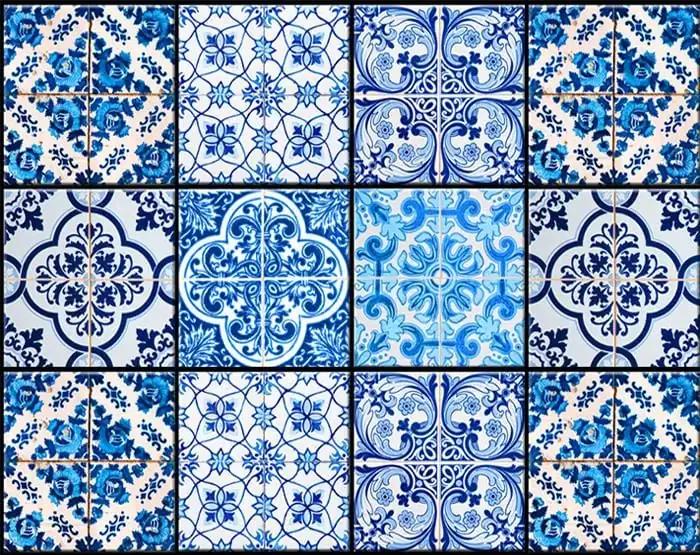 4" X 4" Azul Gianna Peel And Stick Tiles - Homeroots - Flyclothing LLC