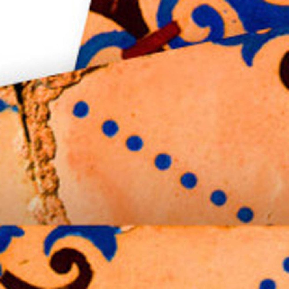 8" X 8" Golden Rio Removable Peel and Stick Tiles - Homeroots - Flyclothing LLC