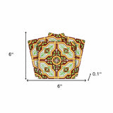 6" X 6" Gloria Removable Peel and Stick Tiles - Homeroots - Flyclothing LLC