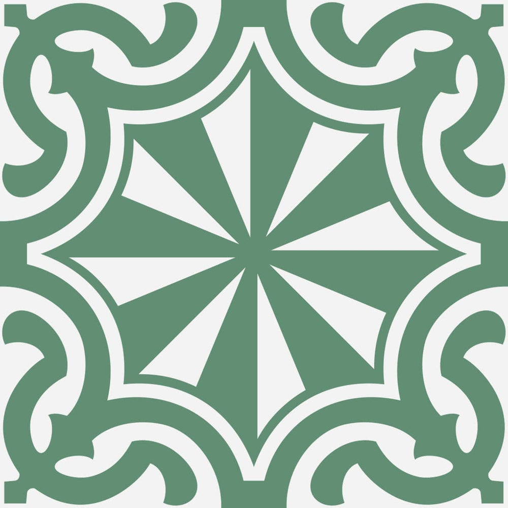 4" X 4" Glenda Sage Removable Peel And Stick Tiles - Homeroots - Flyclothing LLC
