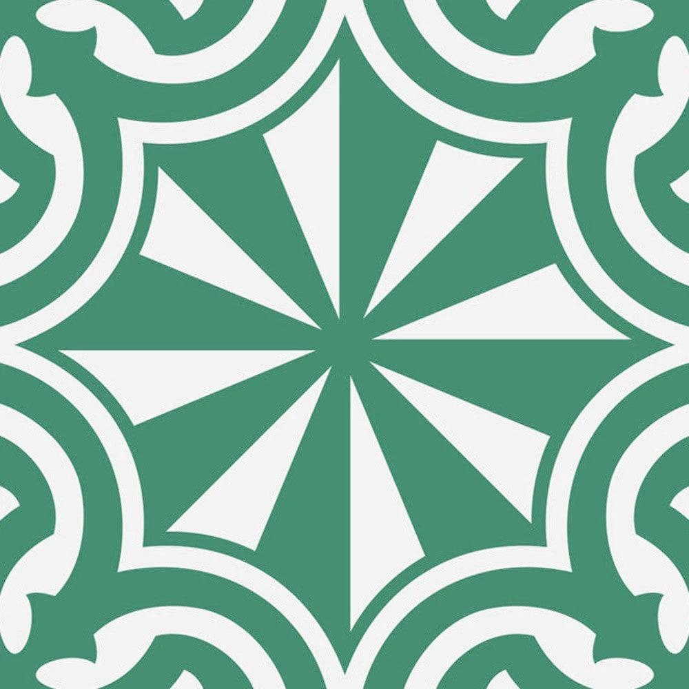 8" X 8" Glenda Sage Removable Peel and Stick Tiles - Homeroots - Flyclothing LLC