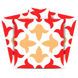 6" X 6" Roja Hola Removable Peel and Stick Tiles - Homeroots - Flyclothing LLC