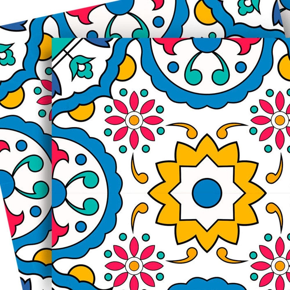 4" X 4" Raffia Gia Removable Peel And Stick Tiles - Homeroots - Flyclothing LLC