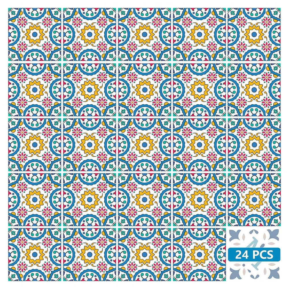 5" X 5" Raffia Gia Removable Peel and Stick Tiles - Homeroots - Flyclothing LLC