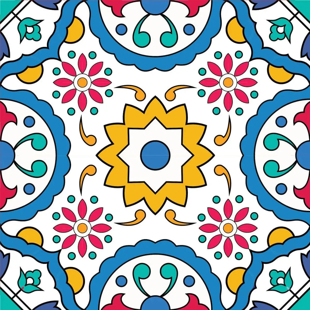 6" X 6" Raffia Gia Removable Peel and Stick Tiles - Homeroots - Flyclothing LLC