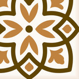 4" x 4" Snickerdoodle Mosaic Pop Peel and Stick Removable Tiles - Homeroots