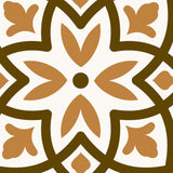 6" x 6" Snickerdoodle Mosaic Pop Peel and Stick Removable Tiles - Homeroots