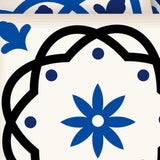 7" x 7" Blue and Aqua Pop Mosaic Peel and Stick Removable Tiles - Homeroots - Flyclothing LLC