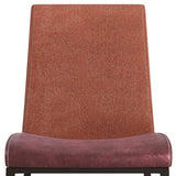 Set of Two Brown and Rust Stainless Steel Chairs - Homeroots - Flyclothing LLC