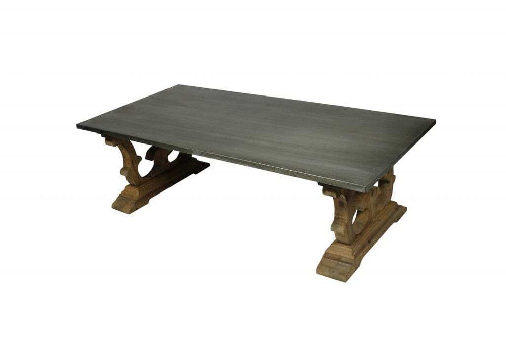 Rectangular Decorative Base Coffee Table - Homeroots - Flyclothing LLC