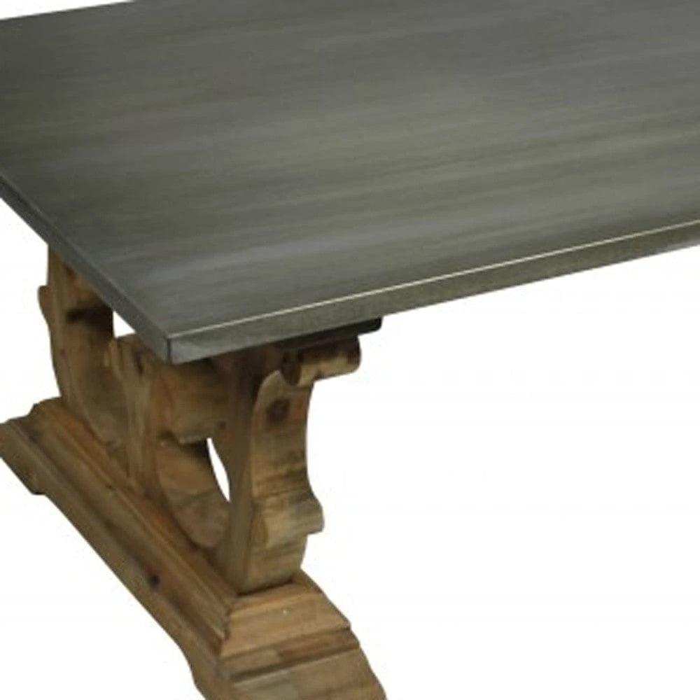 Rectangular Decorative Base Coffee Table - Homeroots - Flyclothing LLC