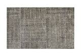 2' X 4' Modern Geo Lines in Squares Washable Floor Mat - Homeroots - Flyclothing LLC